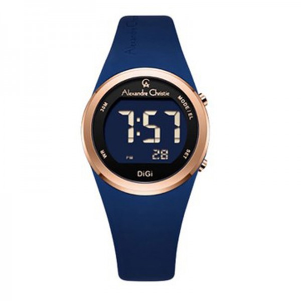 Alexandre Christie AC 9362 Rosegold Blue LHRRGBABU